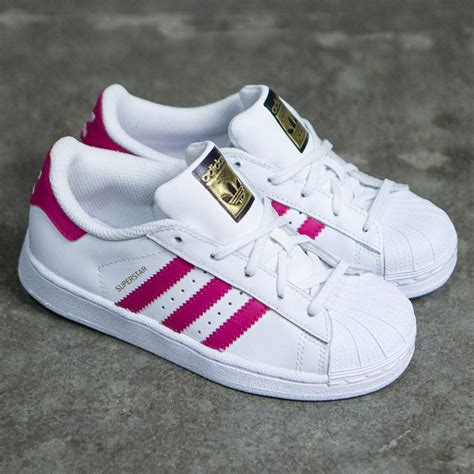 Adidas Superstar white youth